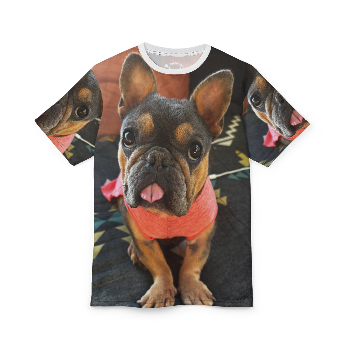 Beverly // French Bulldog All-Over Print Cute Dog T-Shirt