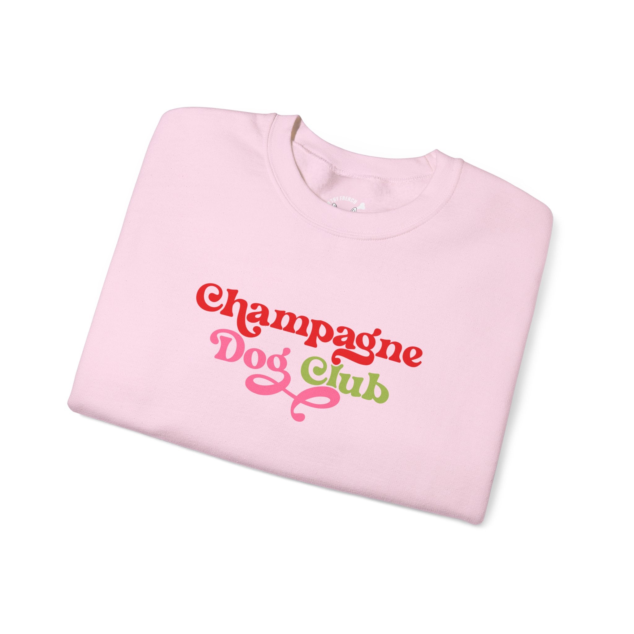 Champagne Dog Club // Crewneck Sweatshirt