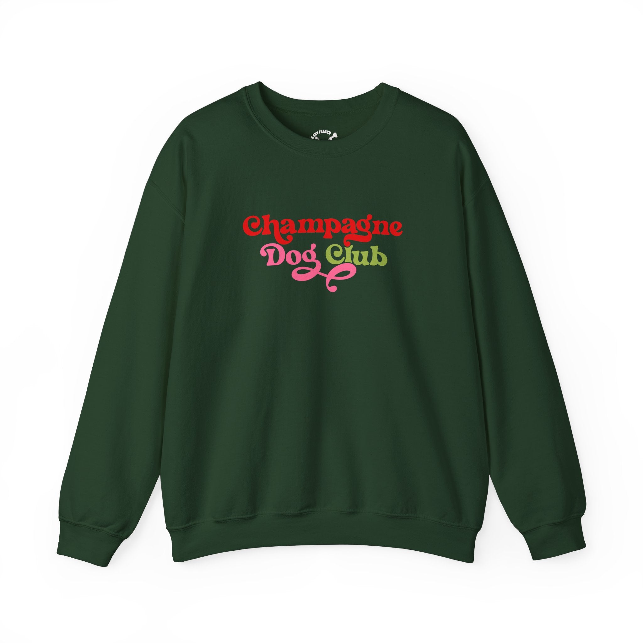 Champagne Dog Club // Crewneck Sweatshirt