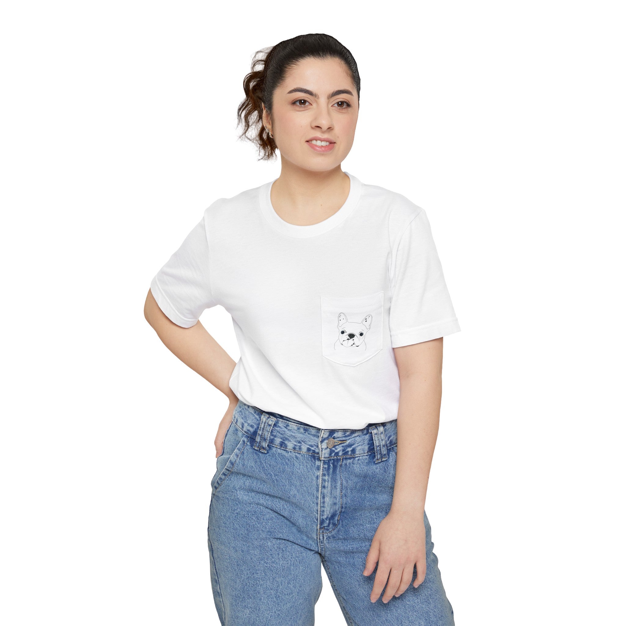 Line Beth // Unisex Pocket T-shirt