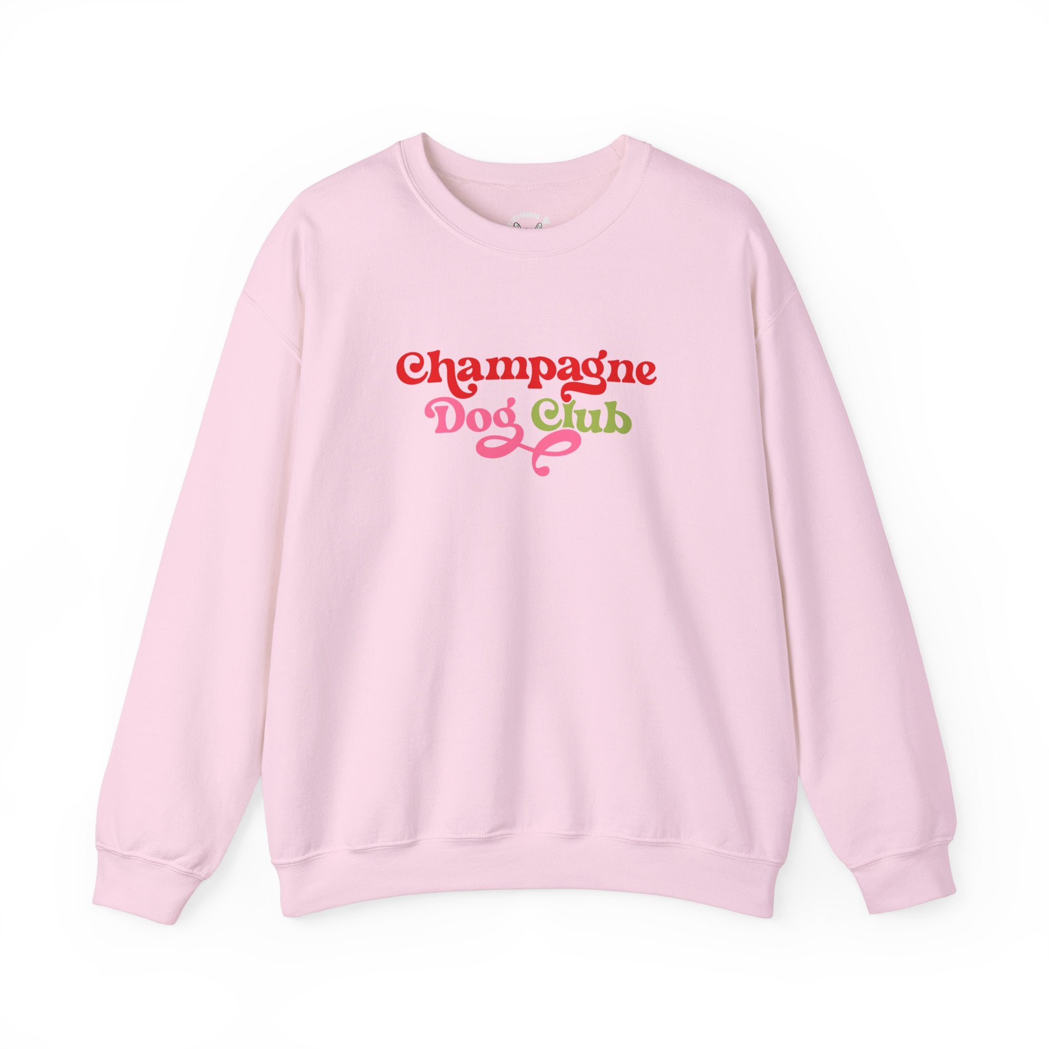 Champagne Dog Club X Wine Tourist Magzine X Pardon Thy French Sweatshirt - pink