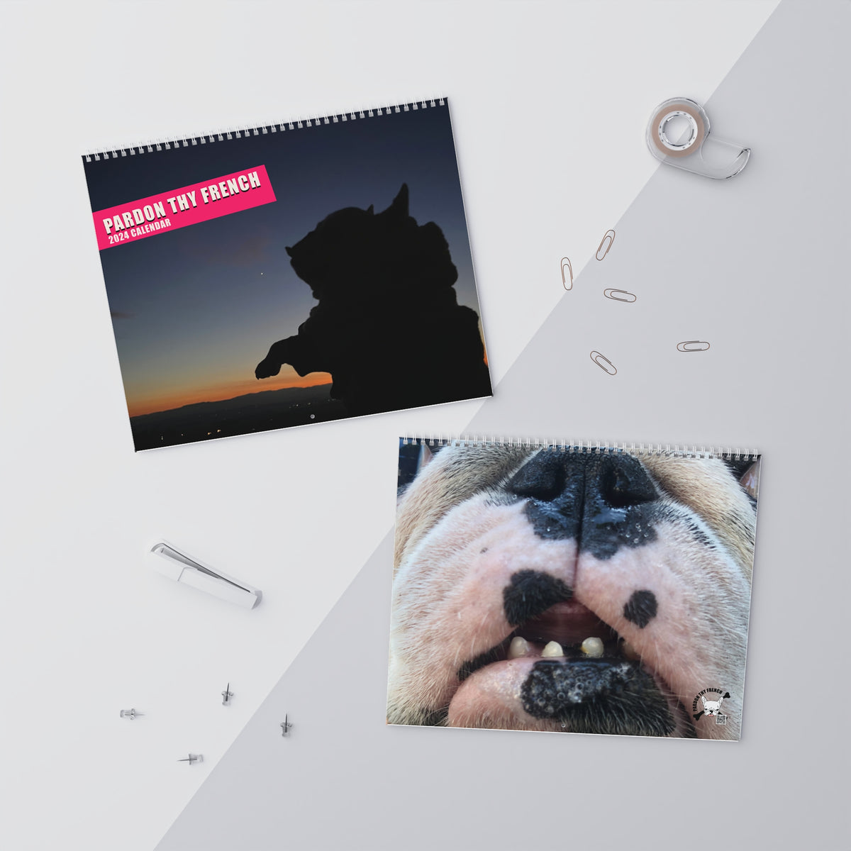 Pardon Thy French 2024 Wall Calendar | Pardon Thy French