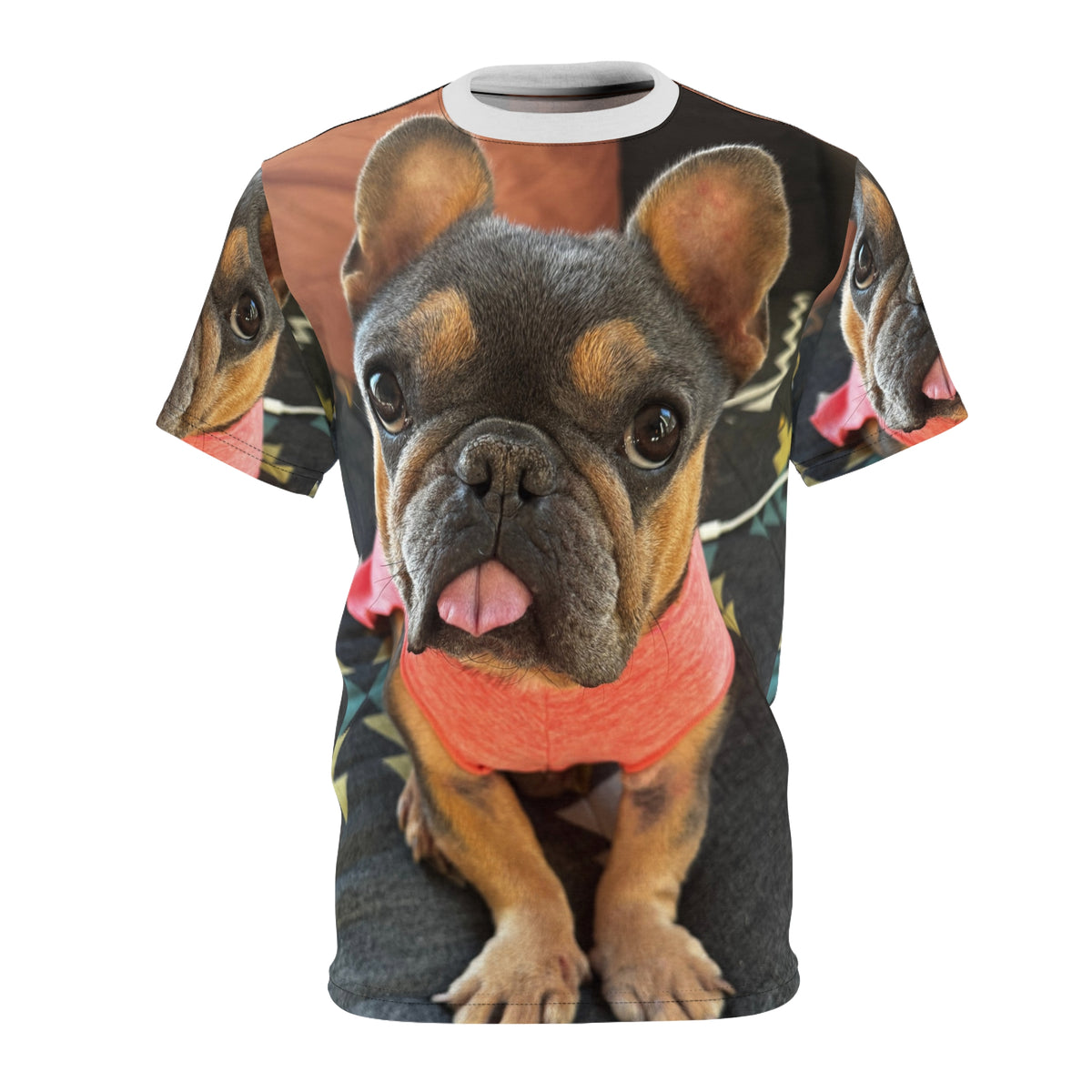 Beverly // French Bulldog All-Over Print Cute Dog T-Shirt
