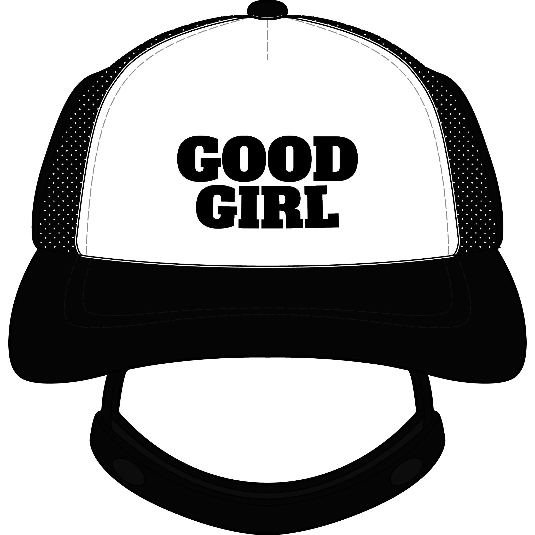 Good Girl Dog Trucker Hat — Foam Mesh Pet Lover Cap
